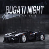 1:14 Bugatti Night V12 Sports Car Building Sets, Collectable Model for Boys Men Teens (1056 Pcs) - BAV BRICK